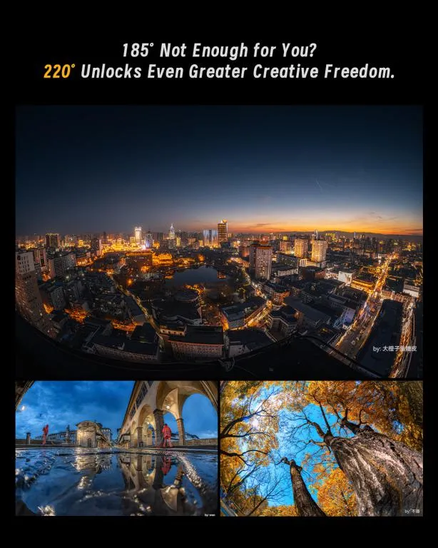  7Artisans 6mm f/2.0 Fisheye för Micro 4/3