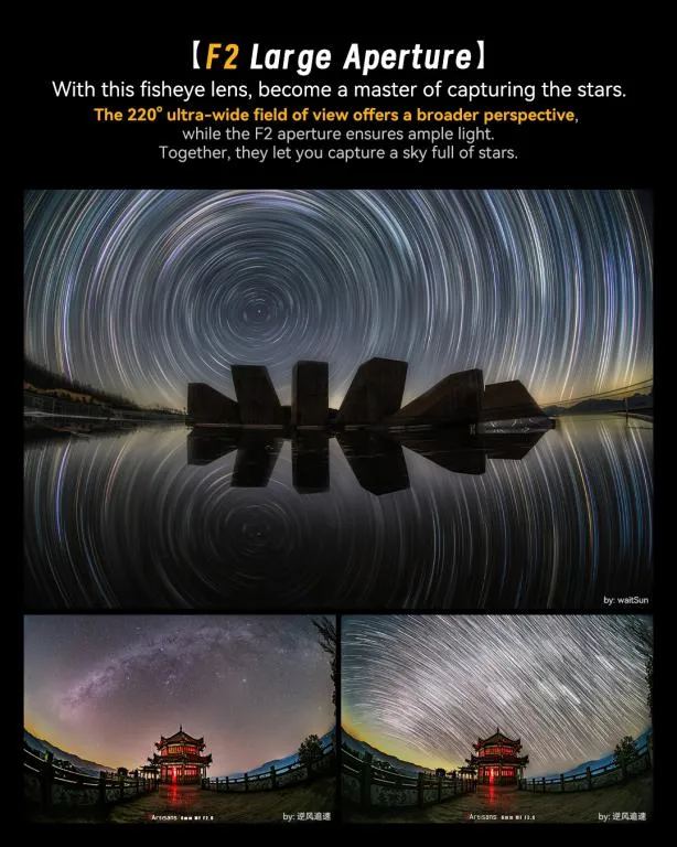  7Artisans 6mm f/2.0 Fisheye för Micro 4/3