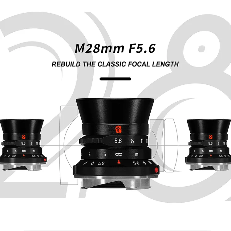  7Artisans 28mm f/5,6 objektiivi Leica M -kameroille