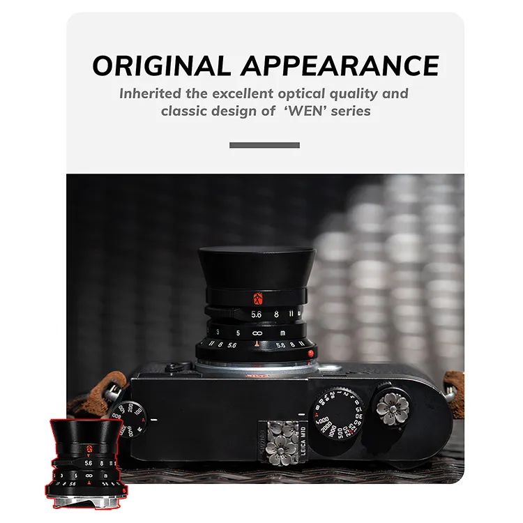  7Artisans 28mm f/5,6 objektiivi Leica M -kameroille