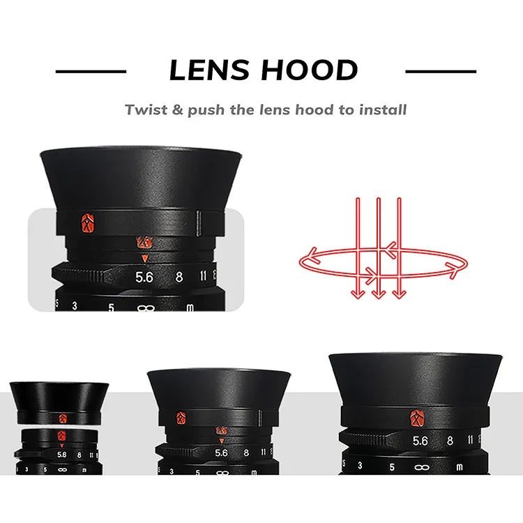  7Artisans 28mm f/5,6 objektiivi Leica M -kameroille