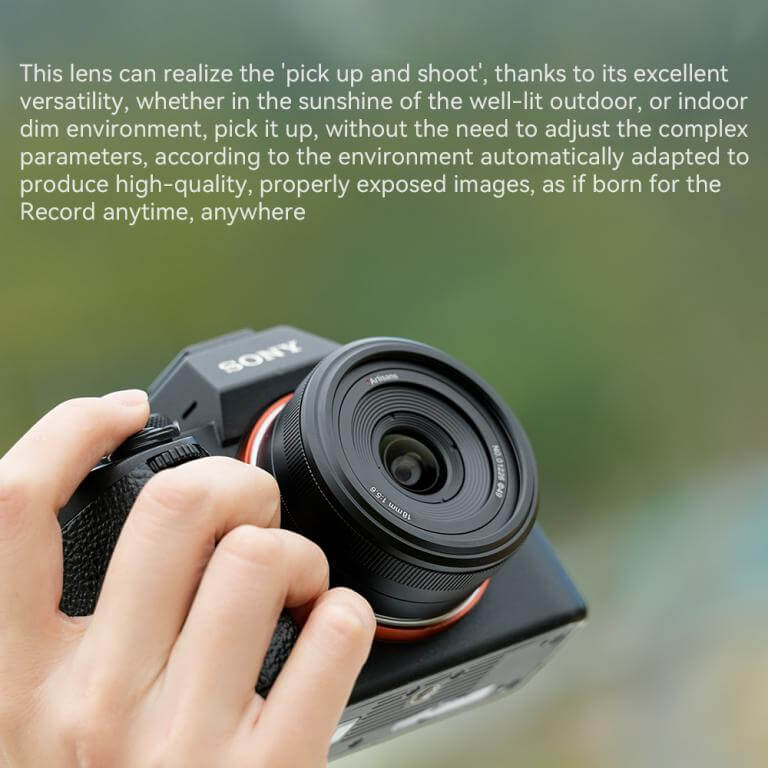  7Artisans 18mm f/5,6 för Sony E (Fullformat)