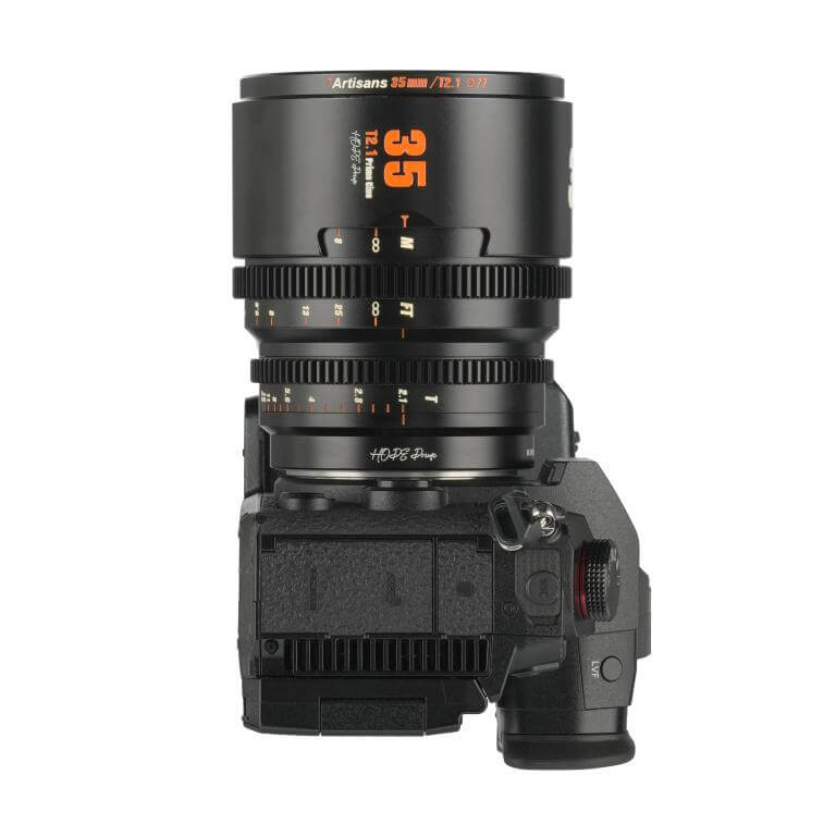  7Artisans 35mm T2,1 S35 Cine Micro 4/3 -kameroille