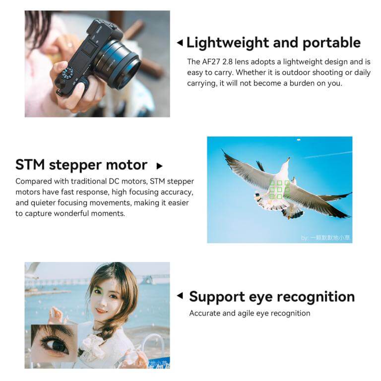  7Artisans AF 27mm f/2,8 för Sony E (APS-C)