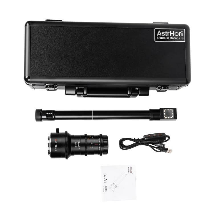  AstrHori 28mm f/13 Macro Probe 360° Leica L -täyskennoille