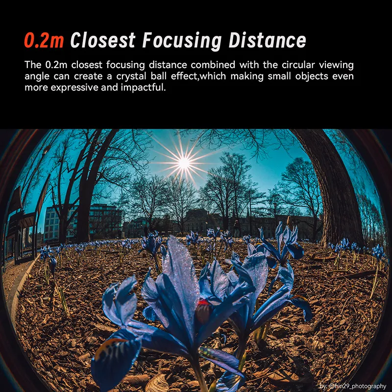  AstrHori 6,5mm f/2 Fisheye för Sony E (APS-C)