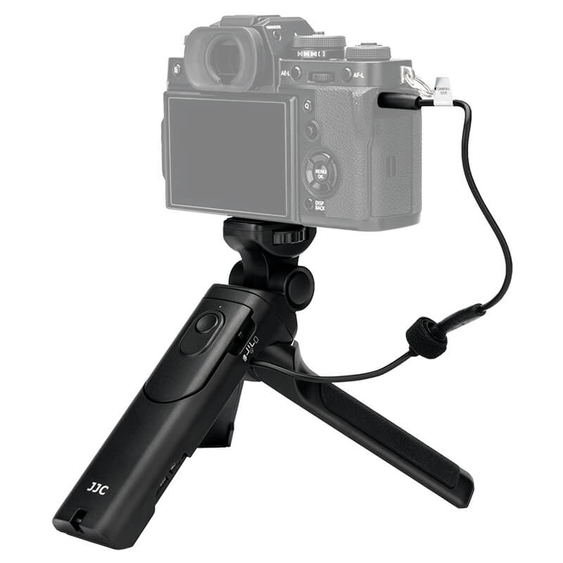  JJC Kombinerat handgrepp/ministativ & 2.4 GHz fjärrkontroll för Fujifilm X