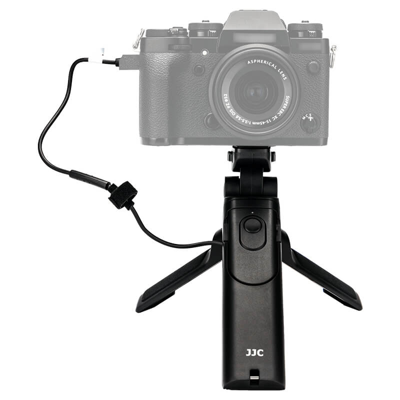  JJC Kombinerat handgrepp/ministativ & 2.4 GHz fjärrkontroll för Fujifilm X