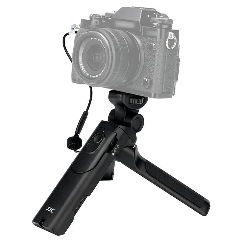  JJC Kombinerat handgrepp/ministativ & 2.4 GHz fjärrkontroll för Fujifilm X
