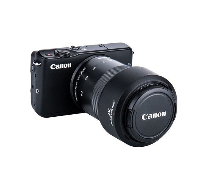  JJC Motljusskydd för Canon EF-M 55-200mm f/4.5-6.3 IS STM motsvarar ET-54B