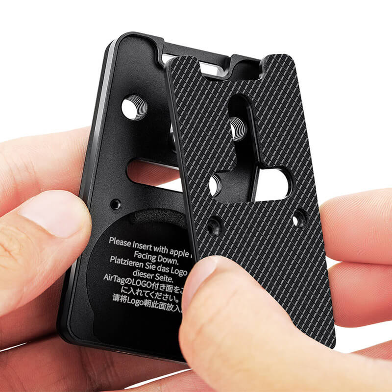  JJC CP-AT1 Snabbplatta med fack för AirTag Arca Swiss