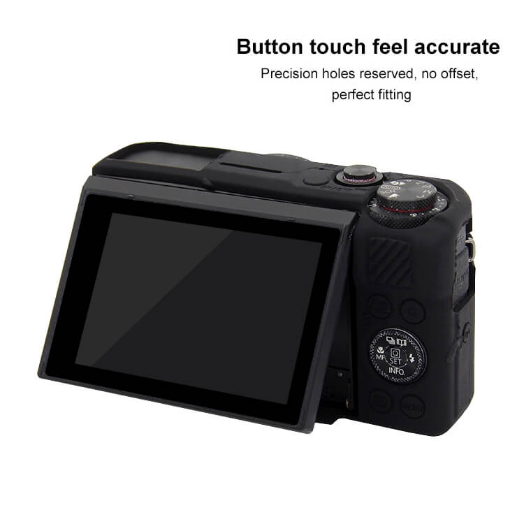  Puluz Mjukt skyddsfodral för Canon EOS G7 X Mark II/III av silikon