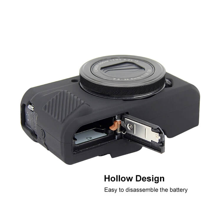  Puluz Mjukt skyddsfodral för Canon EOS G7 X Mark II/III av silikon