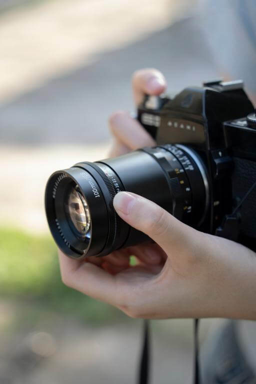  TTArtisan 100mm f/2.8 Soap Bubble Bokeh för M42