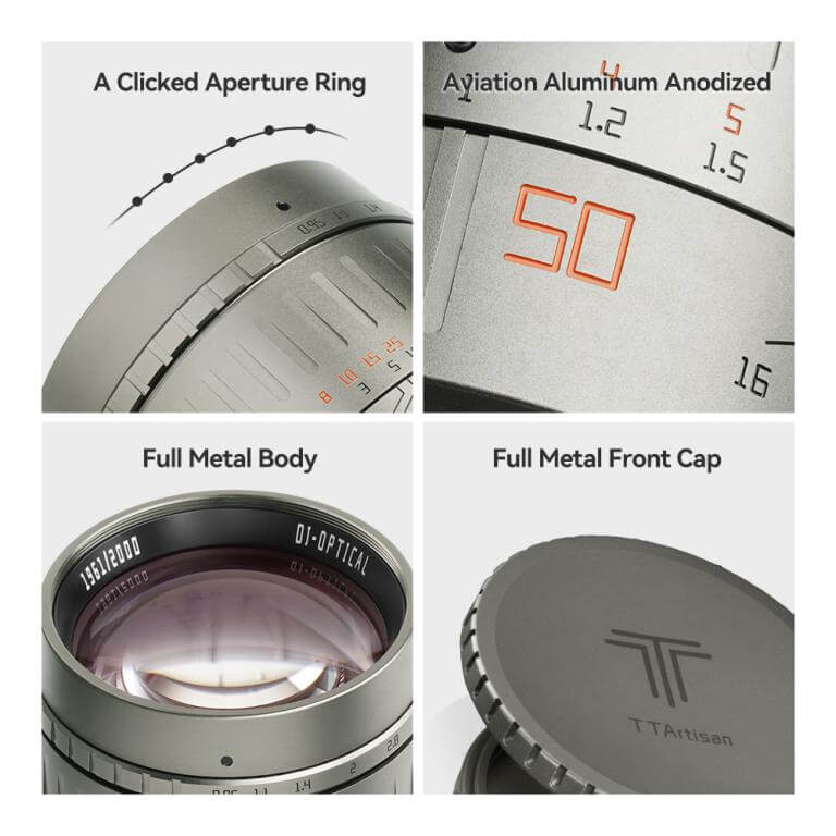  TTArtisan 50mm f/0,95 objektiivi Leica M -kameroille