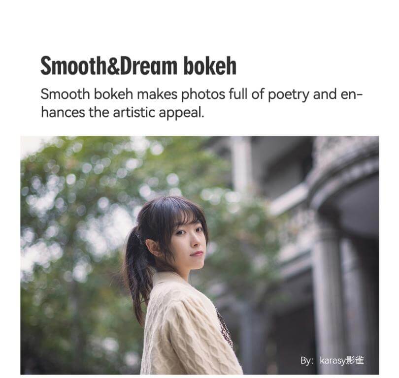  TTArtisan 50mm f/1,2 objektiivi Canon M -kameralle(APS-C)