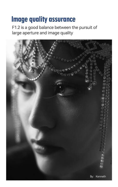  TTArtisan 50mm f/1,2 objektiivi Canon M -kameralle(APS-C)