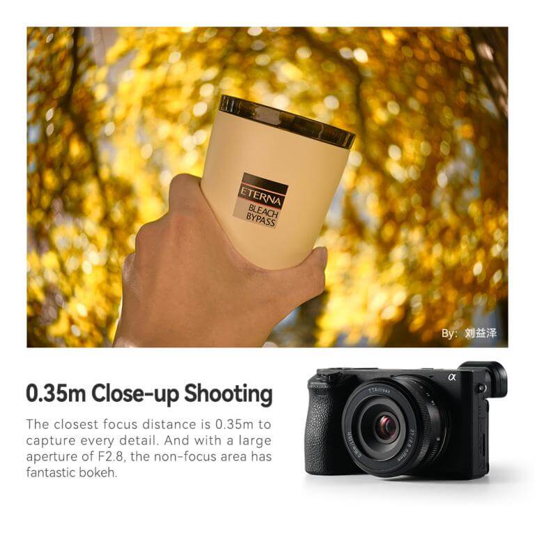  TTArtisan AF 27mm f/2,8 för Sony E (APS-C)