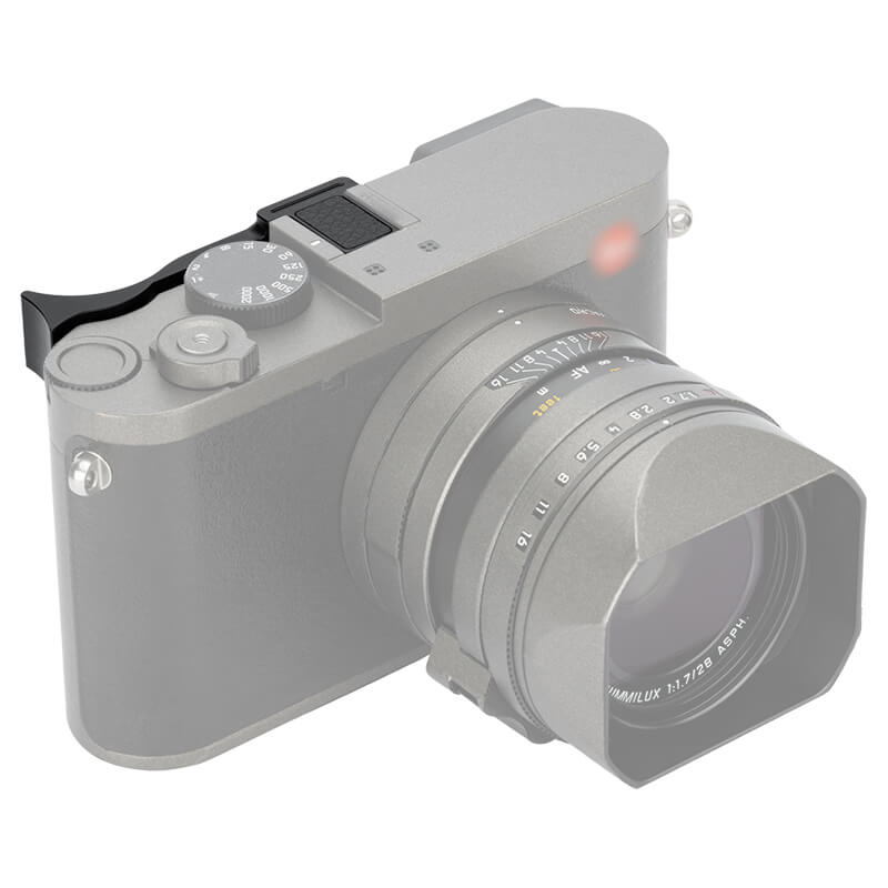  JJC ergonomiskt tumgrepp för Leica Q4/Q3/Q2 – Svart