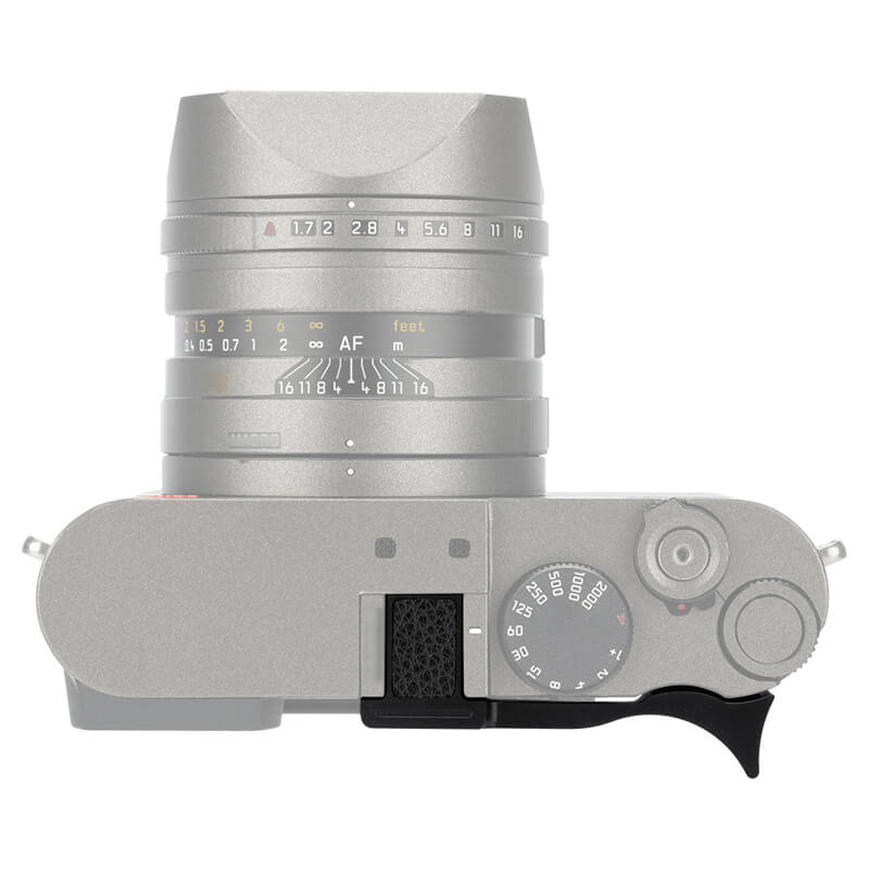  JJC ergonomiskt tumgrepp för Leica Q4/Q3/Q2 – Svart