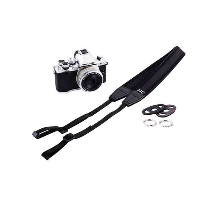  JJC Kamerarem svart för DSLR-Kamera och spegellösa