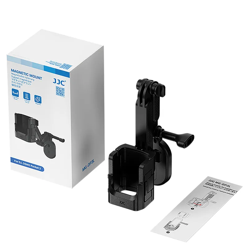  JJC MG-OP3L magneettinen laajennusadapteri varrella DJI Osmo Pocket 3:lle Kamda – nopea toimitus ja turvallinen verkkokauppa