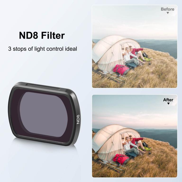  Puluz magneettinen ND8-suodin DJI Osmo Pocket 3:lle Kamda – nopea toimitus ja turvallinen verkkokauppa