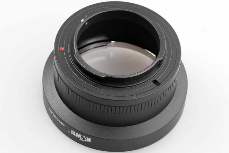 Kiwifotos Objektivadapter till Leica (R) för Nikon 1 kamerahus