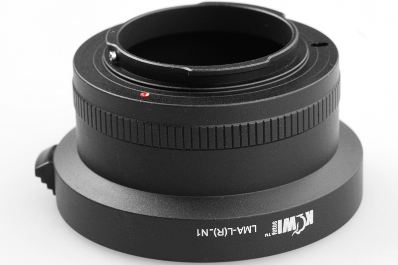  Kiwifotos Objektivadapter till Leica (R) för Nikon 1 kamerahus