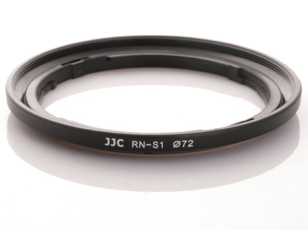  JJC 72 mm suodatinadapteri Fujifilm FinePix S1 -kameraan