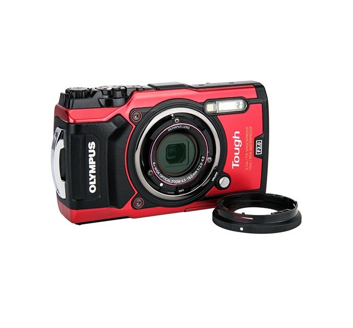  JJC 40,5 mm suodatinadapteri Olympus Tough -kameraan