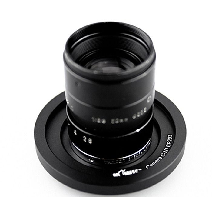  Kiwifotos Objektivadapter till C-Fäste för Nikon 1 kamerahus