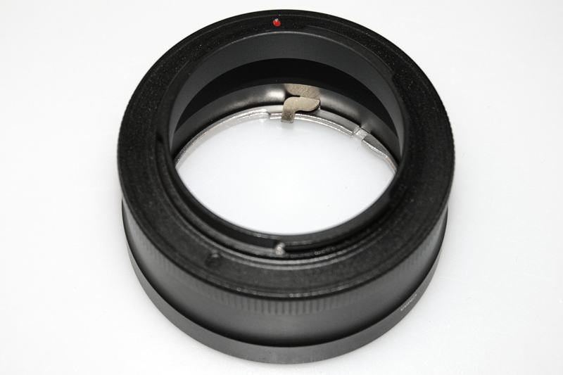  Kiwifotos Objektivadapter till Olympus OM för Sony E kamerahus