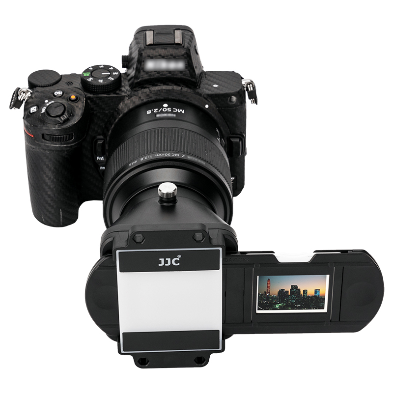  JJC Diaduplikator & Lysdiodsbelysning kit för diabilder & 135 film (35mm)