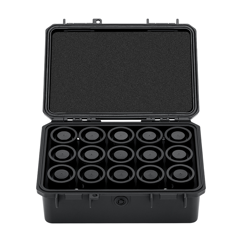  JJC JBC-15x135 Förvaringslåda för 15 rullar 135-film inklusive filmburkar