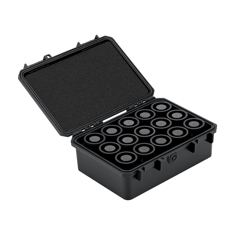  JJC JBC-15x135 Förvaringslåda för 15 rullar 135-film inklusive filmburkar