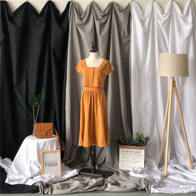  Studiotausta Valkoinen 2 × 2,4 metriä polyesteriä Kamda – nopea toimitus ja turvallinen verkkokauppa