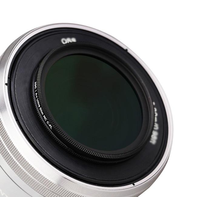  JJC Ultra Slim CPL-filter – Klarare färger och reducerade reflexer