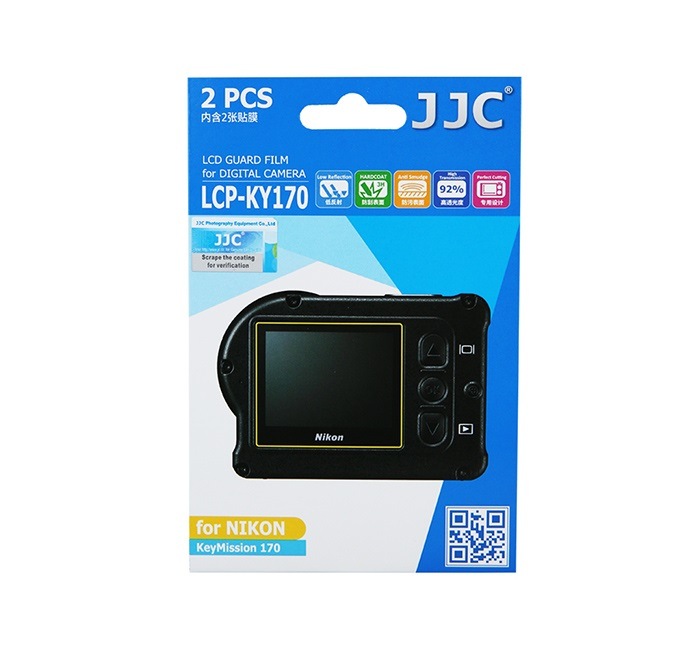  JJC Skärmskydd för Nikon KeyMission 170