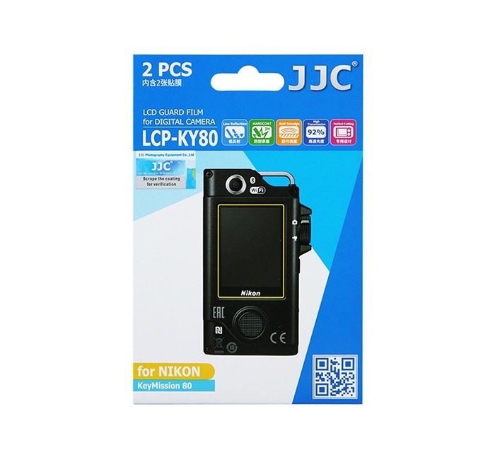  JJC Skärmskydd för Nikon KeyMission 80