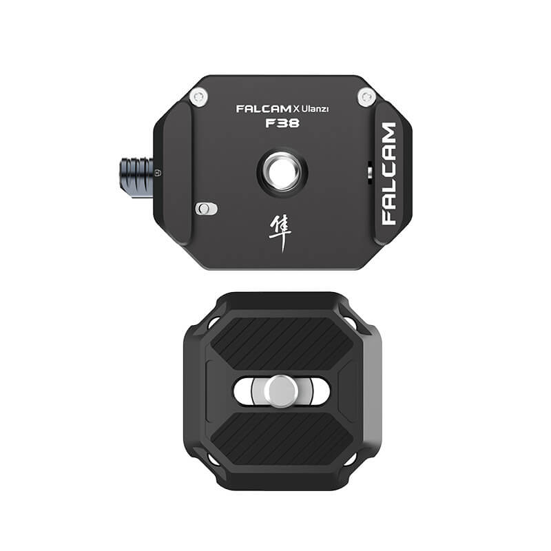  Falcam F38 Snabbkopplingsfäste med platta Arca Swiss design