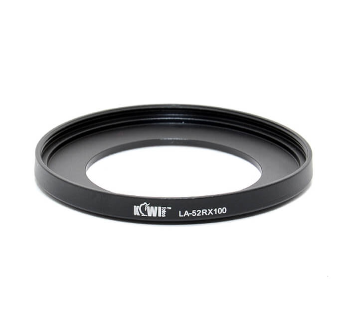  Kiwifotos 52 mm suodinsovitin Sony DSC-RX100 -kameralle