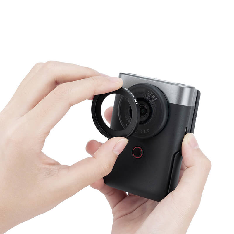  JJC 2-in-1 37 mm suodatinadapteri ja objektiivikansi Canon PowerShot V10