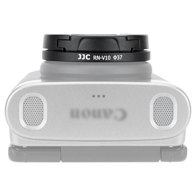  JJC 2-in-1 37 mm suodatinadapteri ja objektiivikansi Canon PowerShot V10