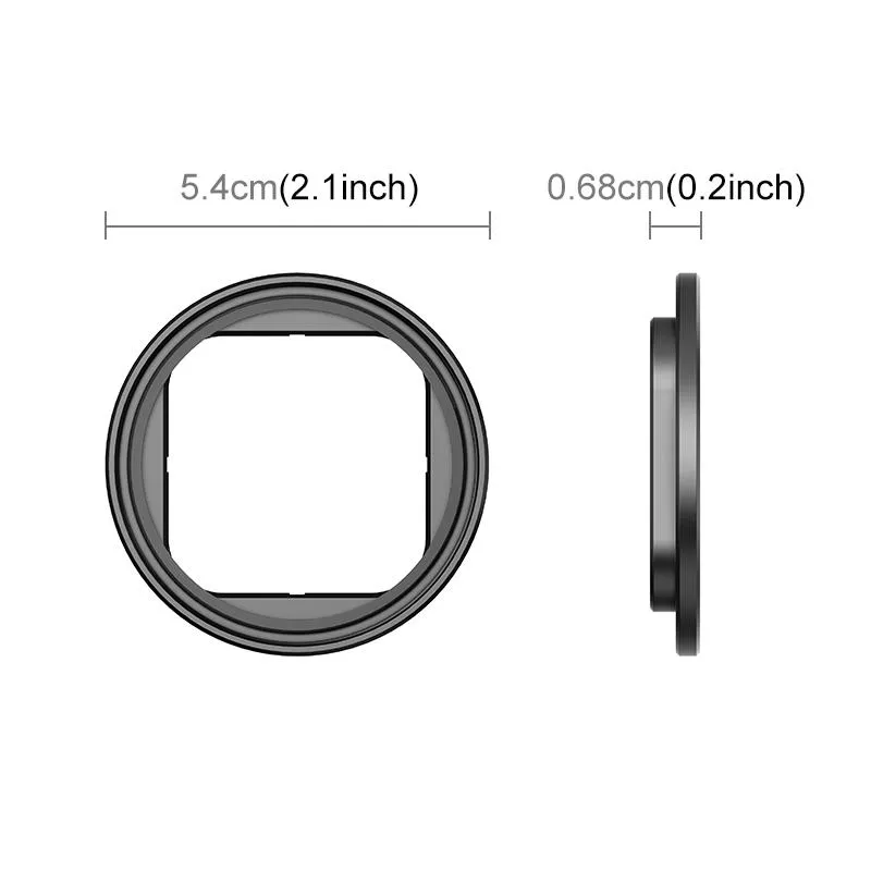  Puluz alumiininen suodatinpidike Insta360 Ace Pro 2 -kameraan – 49 mm Kamda – nopea toimitus ja turvallinen verkkokauppa