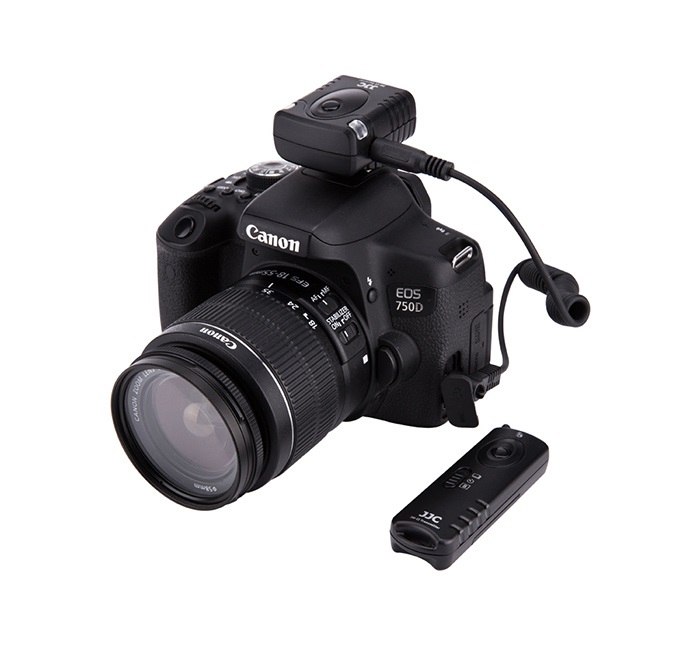  JJC fjärrkontroll – skakfri exponering på upp till 30 m avstånd