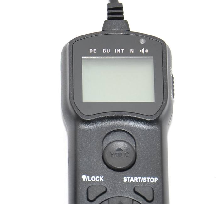  JJC TM-F2 Multifunktionell timer-fjärrkontroll för Sony