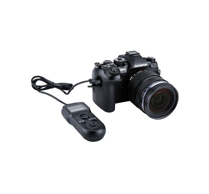  JJC TM-J2 Multifunktionell timer-fjärrkontroll för Olympus RM-CB2