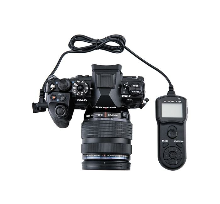  JJC TM-J2 Multifunktionell timer-fjärrkontroll för Olympus RM-CB2