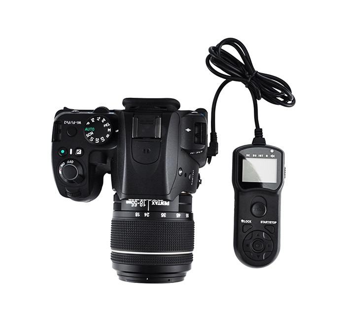  JJC TM-PK1 Multifunktionell timer-fjärrkontroll för Pentax & Fujifilm CS-310